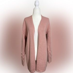 Medium EST. 1946 Pink Stretchy Acrylic Sweater w/ Dot Design